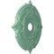 Ekena Millwork Attica PVC Medallion (Canopies up to 7 3/4"), 22"OD x 3 1/2"ID x 1"P, Metallic Sea Mist CMP22ATFSM - alternate 3